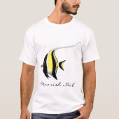 Moorish Idol Aquarium Fish  T-Shirt (Voorkant)
