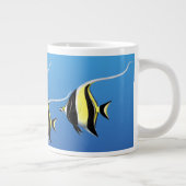 Moorish Idol Coral Reef Fish Jumbo Mok (Rechts)