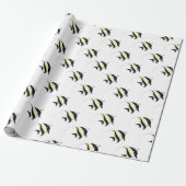 Moorish Idol Fish Cadeaupapier (Uitgerold)