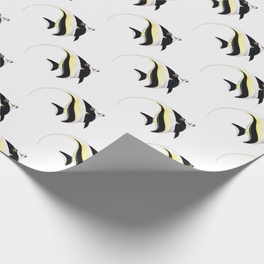 Moorish Idol Fish Cadeaupapier (Hoek)