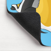 Moorish idol fish cartoon illustration muismat (Hoek)