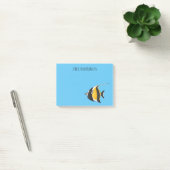 Moorish idol fish cartoon illustration post-it® notes (Kantoor)
