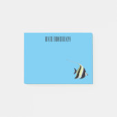 Moorish idol fish cartoon illustration post-it® notes (Voorkant)