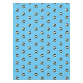 Moorish idol fish cartoon illustration tafelkleed (Voorkant)