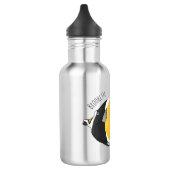 Moorish idol fish cartoon illustration waterfles  (Links)
