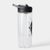 Moorish idol (kihikihi) black and white waterfles (Rechts)