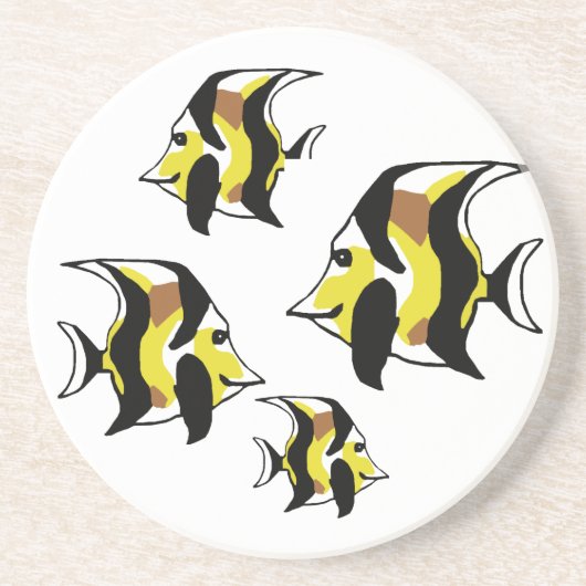 Moorish Idol onderzetter (Voorkant)