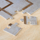 Moorish Mosaic Difficult Jigzaag Puzzle Legpuzzel (Zijkant)