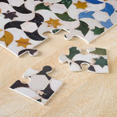 Moorish Mosaic Jigzaag Puzzle Legpuzzel (Zijkant)