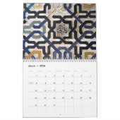 Moorish Mosaics 2026 Calendar Kalender (Mar 2026)