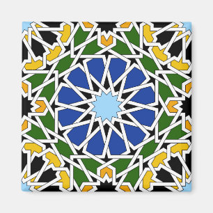 Moorish tegel magneet