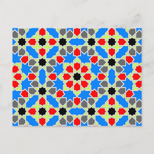 Moorish tile 2012 Calendar Briefkaart