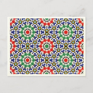 Moorish tile 2012 Calendar Briefkaart