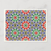 Moorish tile 2012 Calendar Briefkaart (Voorkant)