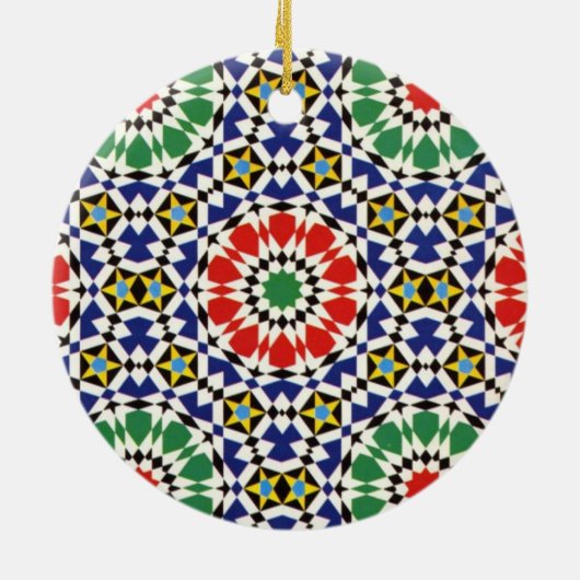 Moorish tile Ornament (Achterkant)