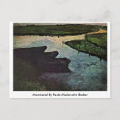 Moorkanal van Paula Modersohn-Becker Briefkaart (Voorkant)