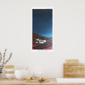 Moorland in Penwith, Cornwall Poster (Keuken)