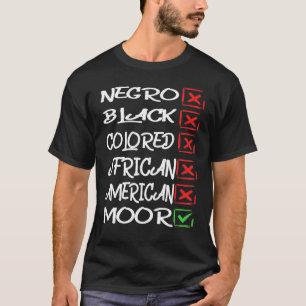 Moors Amerikaans Marokkaans T-shirt
