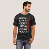 Moors Amerikaans Marokkaans T-shirt (Voorkant volledig)