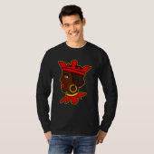 Moors Amerikaans wapenschild T-shirt (Voorkant volledig)