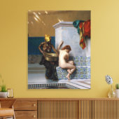 Moors bad | Jean-Léon Gérôme | Canvas Afdruk (Insitu (Woonkamer))