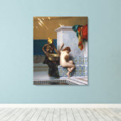 Moors bad | Jean-Léon Gérôme | Canvas Afdruk (Insitu (Houten vloer))