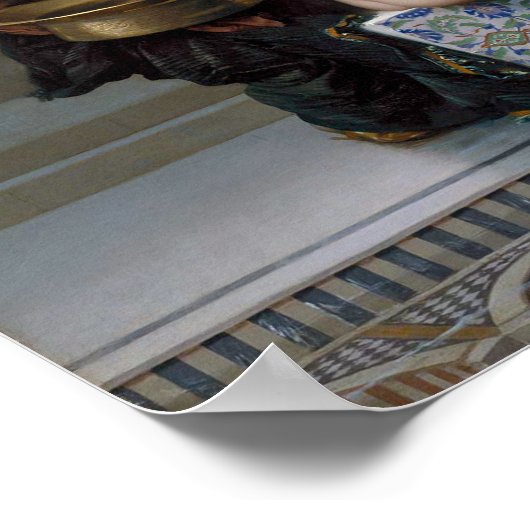 Moors bad | Jean-Léon Gérôme | Poster (Hoek)