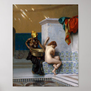 Moors bad Jean-Léon Gérôme Poster