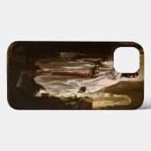 Moors hoofd Afrikaanse kunst schilderij portret Case-Mate iPhone Case (Achterkant (horizontaal))