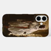 Moors hoofd Afrikaanse kunst schilderij portret Case-Mate iPhone Case (Achterkant (horizontaal))