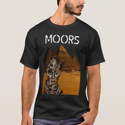 Moors Moorish American Extraterrestrial Navigator T-shirt (Voorkant)