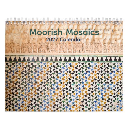 Moors Mosaïeken 2027 Agenda Kalender (Hoes)