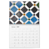 Moors Mosaïeken 2027 Agenda Kalender (Jan 2027)
