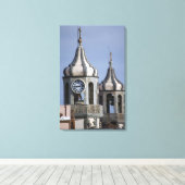 Moorse architectuur van La Orotava, Tenerife Canvas Afdruk (Insitu (Houten vloer))