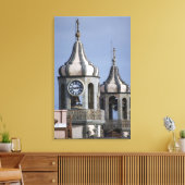 Moorse architectuur van La Orotava, Tenerife Canvas Afdruk (Insitu (Woonkamer))