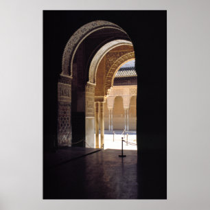Moorse boog, het Alhambra, Poster