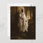 Moorse Chief Afrikaanse kunst portret Briefkaart (Voorkant / Achterkant)