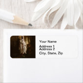 Moorse Chief Afrikaanse kunst portret Etiket (Insitu)