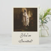 Moorse Chief Afrikaanse kunst portret Kaart (Staand voorkant)