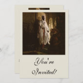 Moorse Chief Afrikaanse kunst portret Kaart (Voorkant / Achterkant)