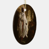 Moorse Chief Afrikaanse kunst portret Keramisch Ornament (Rechts)