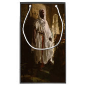 Moorse Chief Afrikaanse kunst portret Klein Cadeauzakje (Achterkant)