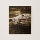 Moorse Chief Afrikaanse kunst portret Legpuzzel (Verticaal)