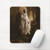 Moorse Chief Afrikaanse kunst portret Muismat (Met muis)