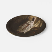 Moorse Chief Afrikaanse kunst portret Papieren Bordje (Gekanteld)