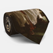 Moorse Chief Afrikaanse kunst portret Stropdas (Opgerold)