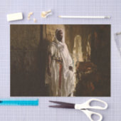 Moorse Chief Afrikaanse kunst portret Tissuepapier (Craft)