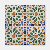 Moorse geometrische magneet (Voorkant)