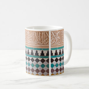 Moorse mozaïek Tegel patroon Koffiemok
