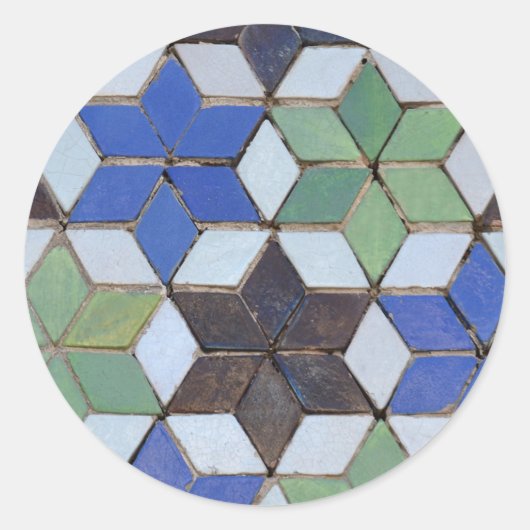 Moorse sterpatroon Stickers (Voorkant)